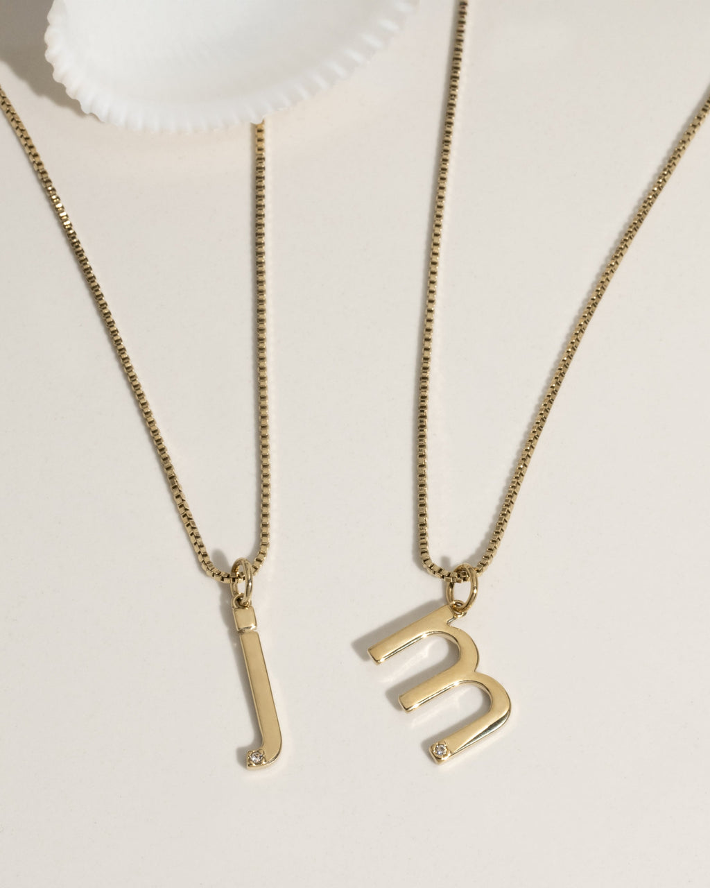 Crystal Letter Necklace