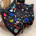 CHANEL 25S SCARF 135 CM IN CASHMERE SILK 943654