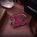 18K CC Pink Brooch