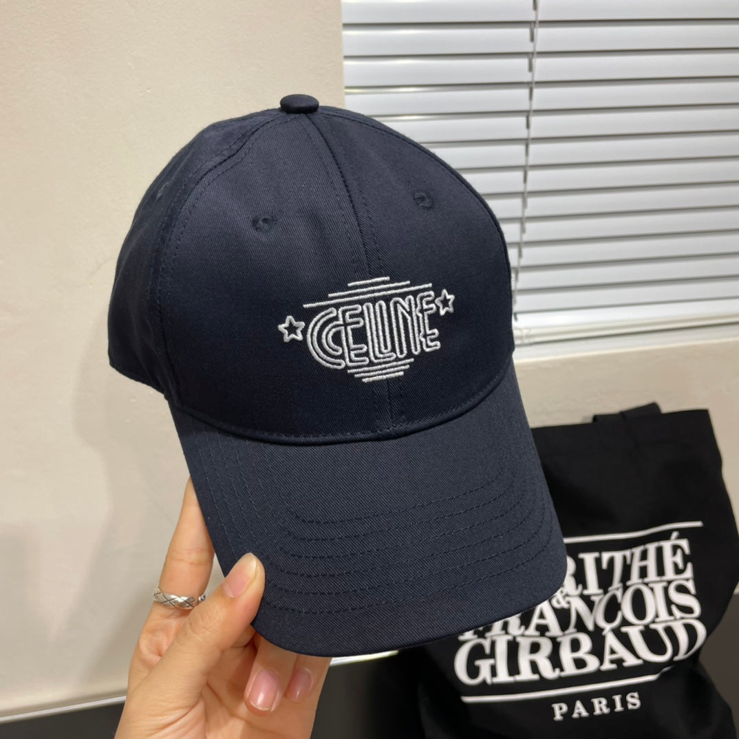 CELINE 25S BASEBALL CAP 735287 IN CANVAS
