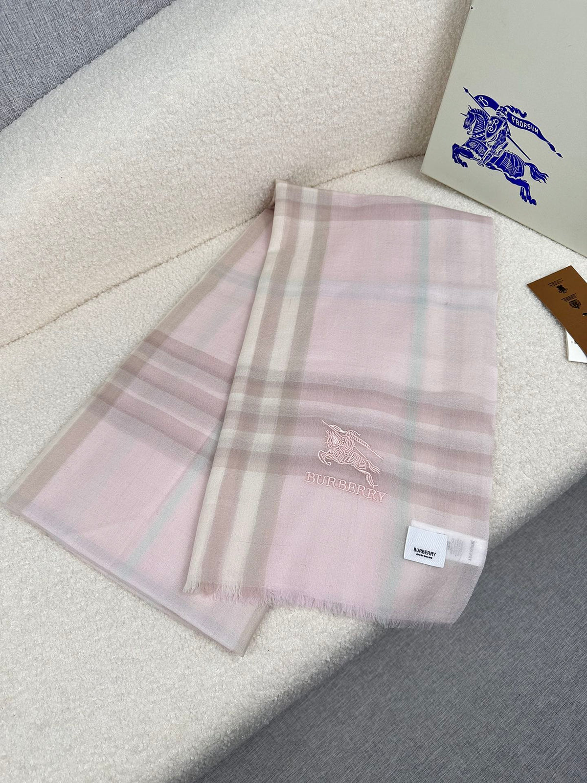 BBR SCARF 220 CM IN CASHMERE 490972